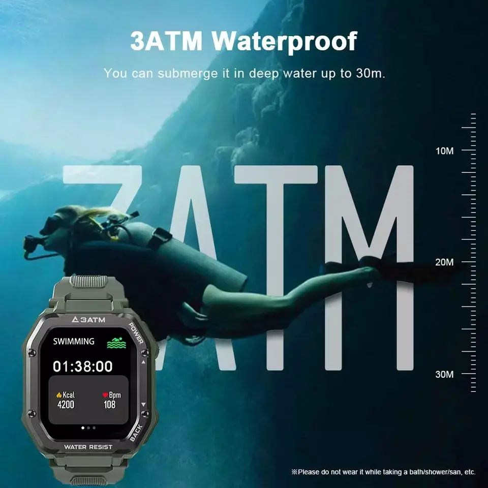 Blood Pressure Watch "Waterproof"